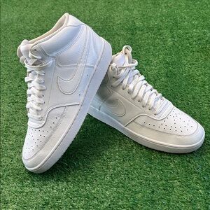 Nike Court Vision Mid White
